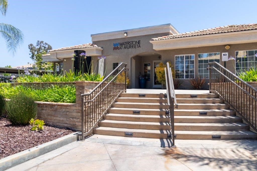 the front entrance of our office building