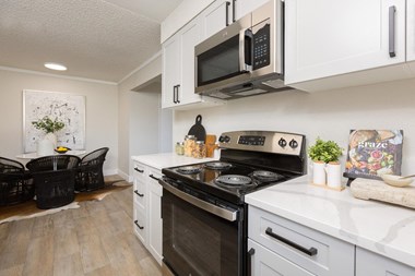 Reveal Apartments Model Kitchen