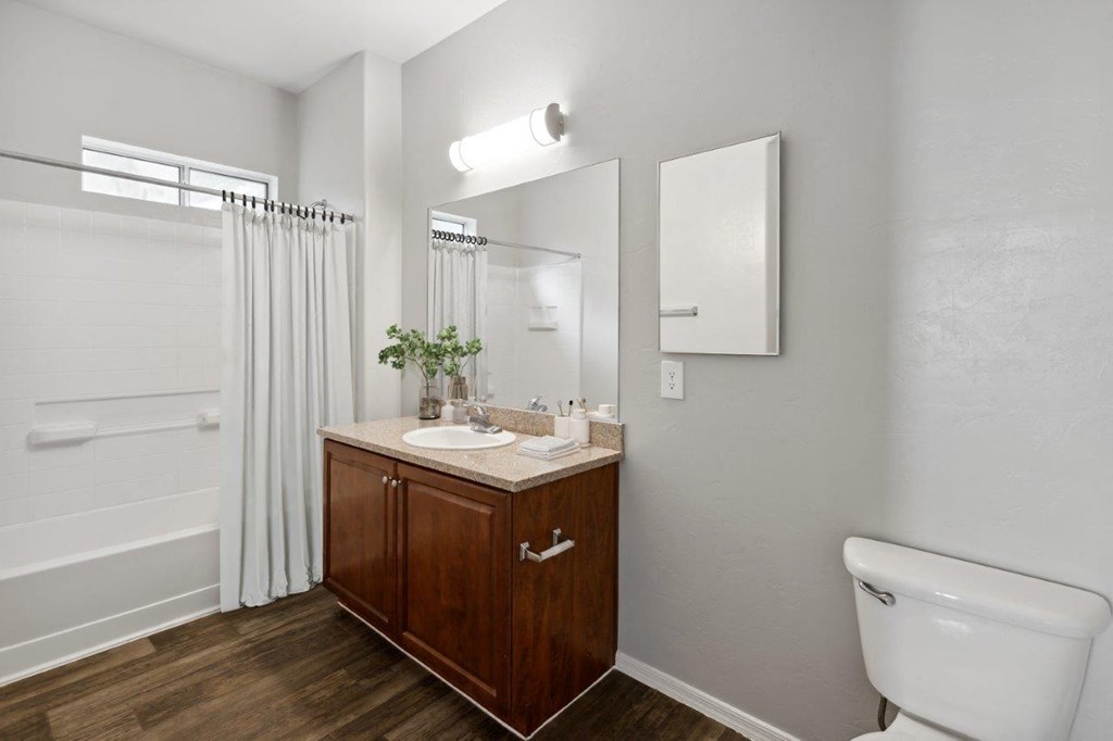 Equestrian Apartment Homes Model Bathroom