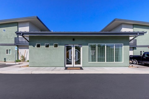 The Hedrick on Mountain Townhome-Style Apartments in Tucson, Arizona Exterior