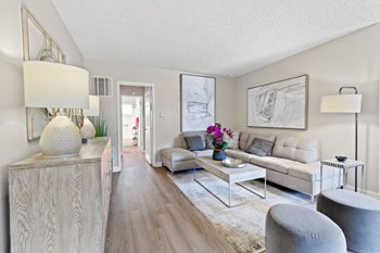Atrium at West Covina Apartments Model Living Room Atrium at West Covina Apartments Model Living Room - Photo Gallery 3