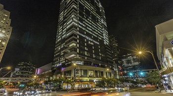 12 Central Square Building Exterior at Night - Photo Gallery 11