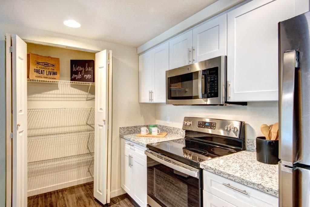 12 Central Square Pantry Closet in the Kitchen