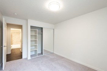 12 Central Square 2 Bedroom, second bedroom with carpet and closet - Photo Gallery 38