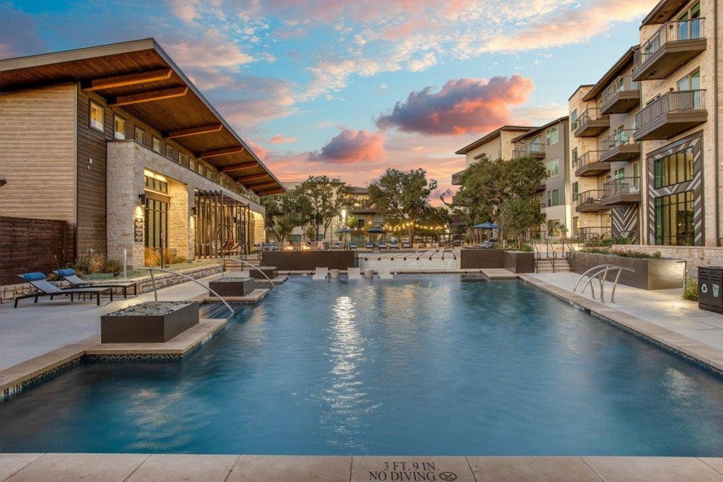 Astra Avery Ranch Pool with Lounge Chairs