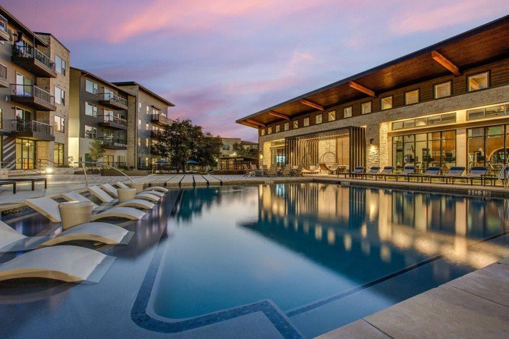 Astra Avery Ranch Pool with Lounge Chairs