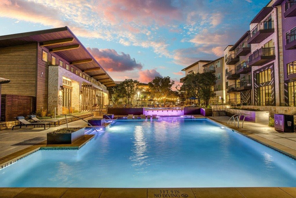 Astra Avery Ranch Pool with Lounge Chairs