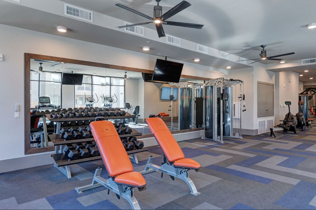 the preserve at ballantyne commons fitness room