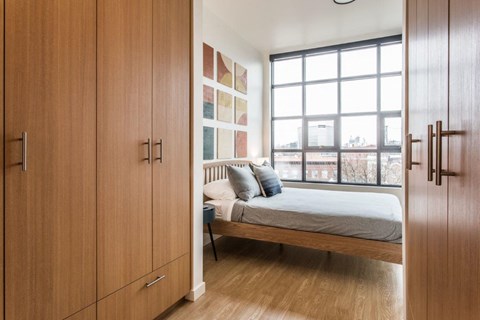 230 Ash Apartments Model Bedroom