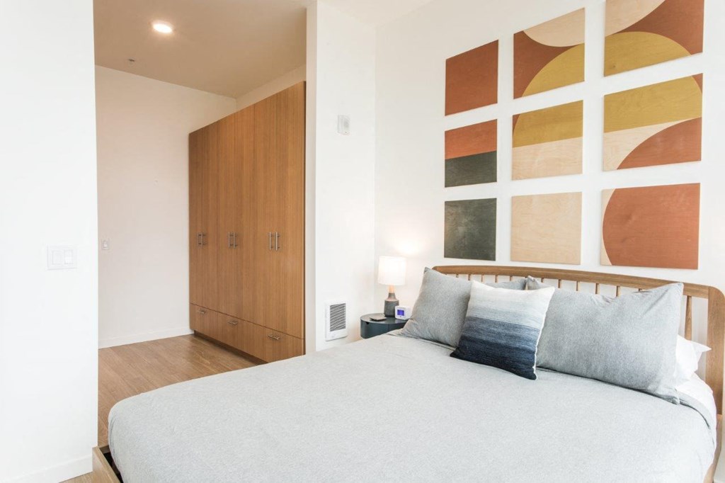 230 Ash Apartments Model Bedroom