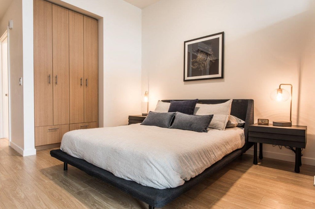 230 Ash Apartments Model Bedroom