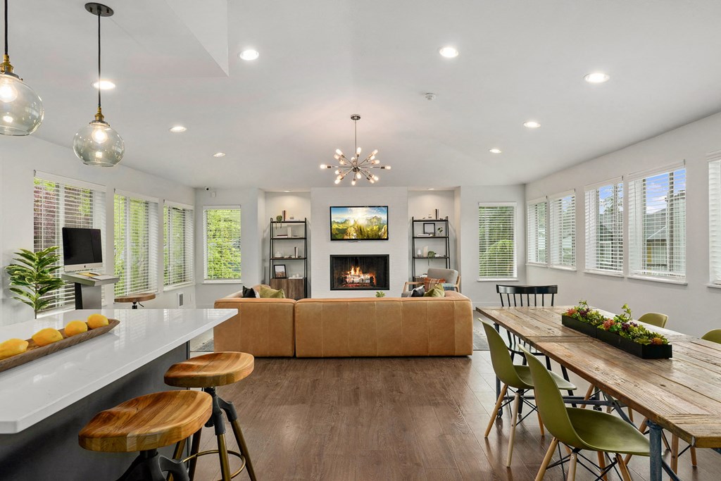 Echo Mountain Apartments Clubhouse Seating Area