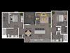 Jefferson Vista Canyon Apartments B3 Floor Plan