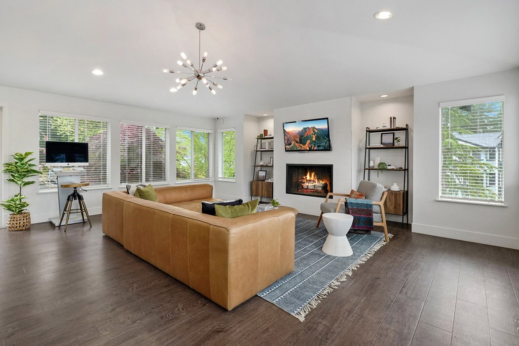 Echo Mountain Apartments Clubhouse Seating Area