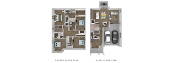 Cottonwood Hollow Holcombe Floor Plan