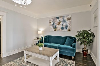 The Westlyn Apartment Homes Model Living Room - Photo Gallery 5