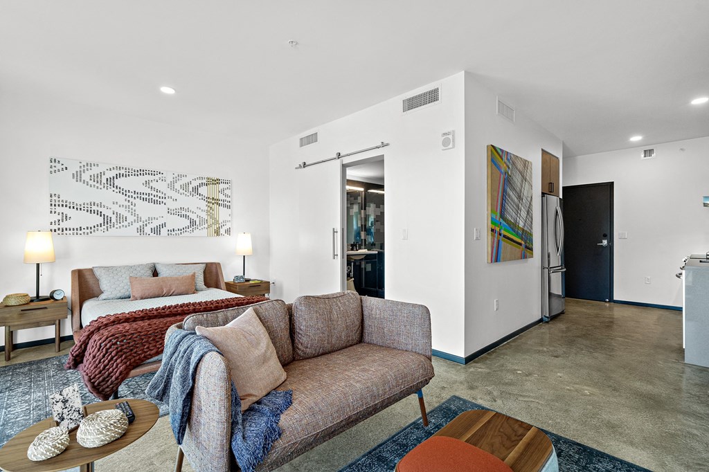 Reverb Bedroom, Living Room, and Kitchen