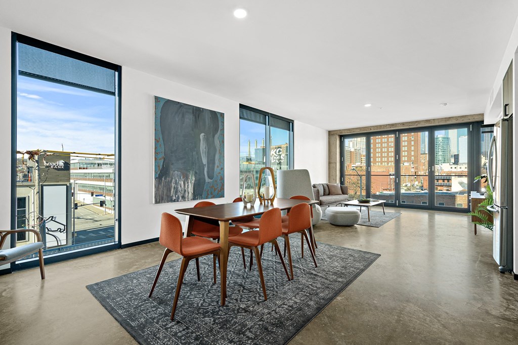 Reverb Dining Room and Living Room