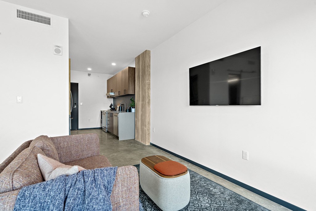 Reverb Living Room and Kitchen