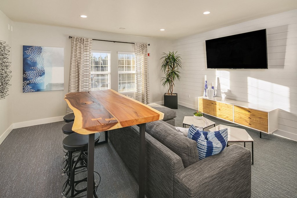 Keyway Apartments in Port Orchard, Washington Clubhouse Lounge