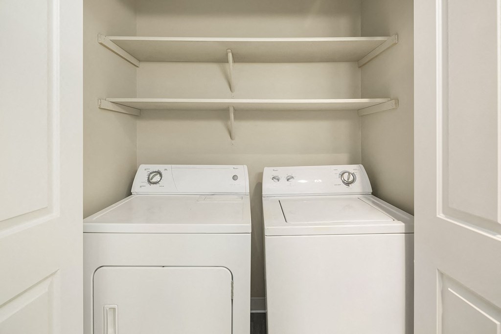 Keyway Apartments in Port Orchard, Washington Laundry Closet