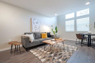 192nd West Lofts Model Living Room