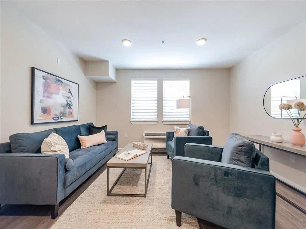 192nd West Lofts Model Living Room