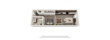 192nd West Lofts Studio Floor Plan