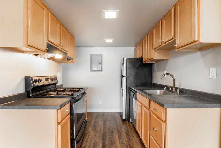 Luxe at Meridian Apartments Kitchen Luxe at Meridian Apartments Kitchen - Photo Gallery