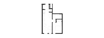 Muir Apartments 1 Bedroom B1 Floor Plan