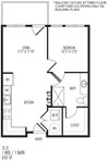 TriVista on Speer 1C0 Floor Plan