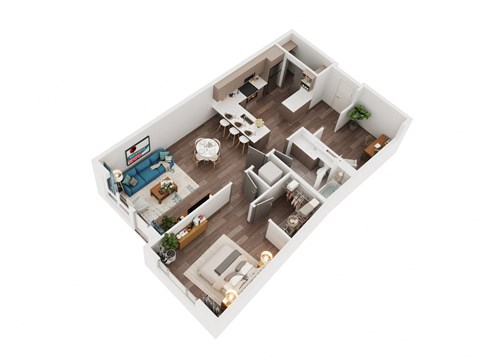 Voda Apartments 3D Floor1D-1.4plan