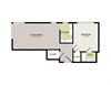 Broadview Apartments 1D Floor Plan