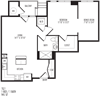 TriVista on Speer 1Q1 Floor Plan
