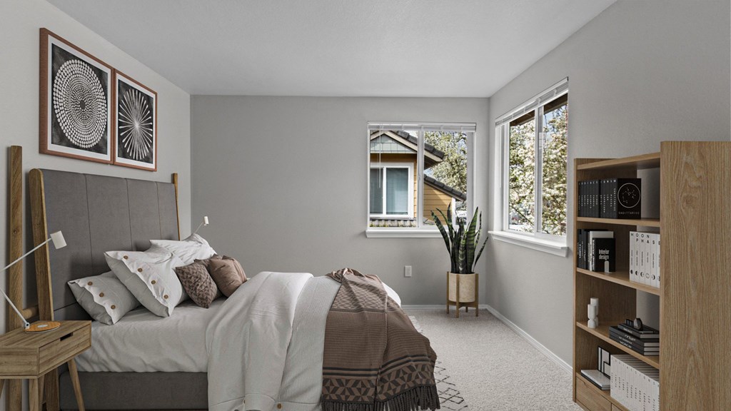 Maybeck at the Bend Apartments 2BD Bedroom in Tigard, OR