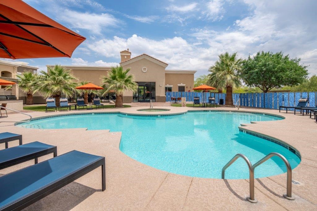 Equestrian Apartment Homes Pool Area
