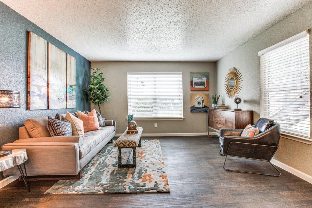 The Hangar Model Living Room