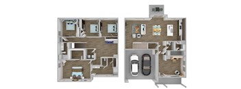 Cottonwood Hollow Gable Floor Plan