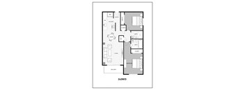 Luxe at Meridian B Floor Plan
