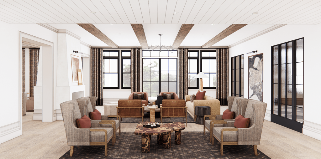 250 West Apartments in Florence, South Carolina Lounge Rendering