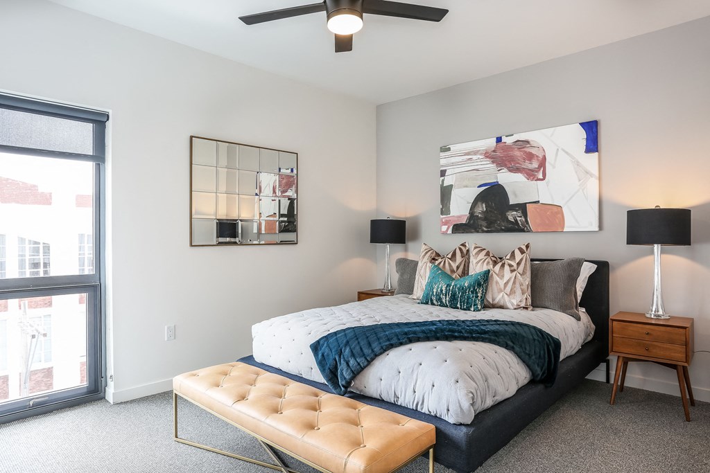 Arterra KC Bedroom with Bench