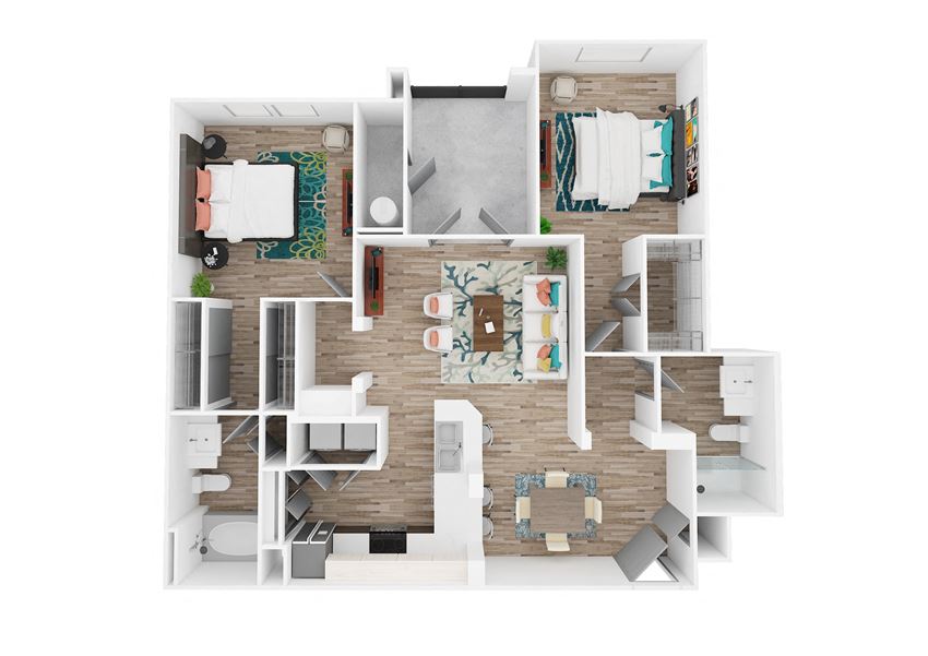 Zone Luxe Stamina Floor Plan
