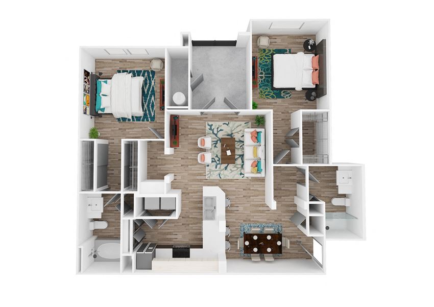 Zone Luxe Strength Floor Plan