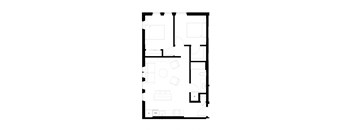 Two Bedroom, One Bath