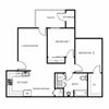 Spring Hollow Two Bedroom One Bathroom Floor Plan Spring Hollow Two Bedroom One Bathroom Floor Plan
