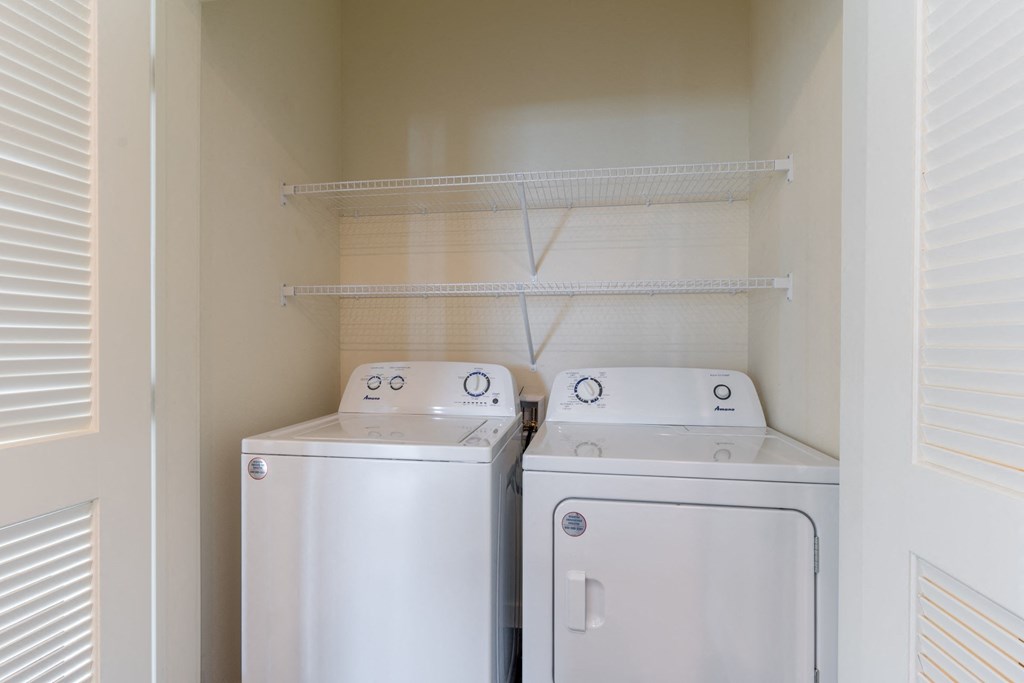 Stillwater Crossing Laundry Closet