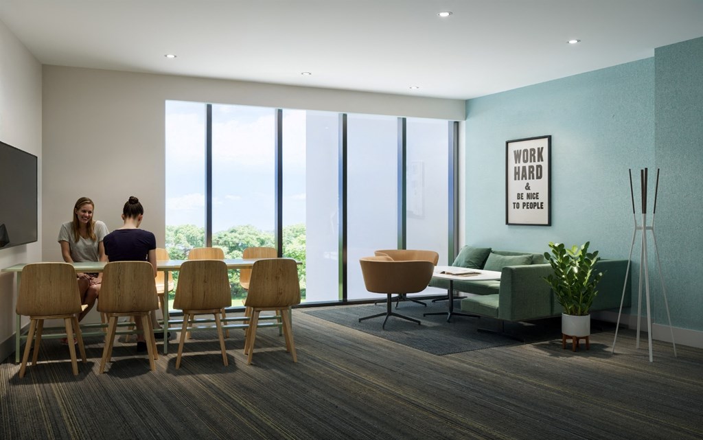 Ironside apartments study lounge area