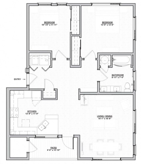 Outpost 44 Apartments Ford Floor Plan