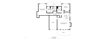 a floor plan of a house