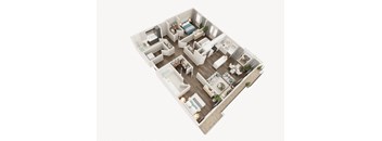 LUX Apartments 3D 3-2A